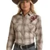 Women's Rough Stock Snap Front Shirt #RSWSOSXYTN -Men's Plaid Shirt Sales c5ee66d06b6cbc78f4091e5339ed5ffc