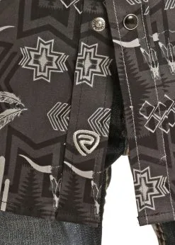 PANHANDLE Boy's Rock & Roll Cowboy Snap Front Shirt #RRBSOSRZ19 -Men's Plaid Shirt Sales c6945f22cc6b4b9038de43a5be0cc0ca