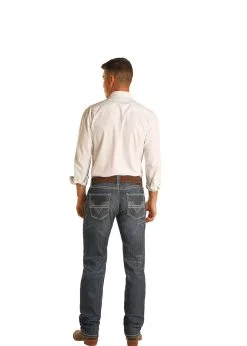 Men's Rock & Roll Cowboy Reflex Revolver Jean #M1R2781 -Men's Plaid Shirt Sales c98cdfe53430354e9bfcb0415c1fb7d2