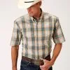 Roper Apparel Men's Roper Button Down Shirt #03-002-0378-4047TA -Men's Plaid Shirt Sales cad1212e69e4d57c8e3c9b620e5bc693