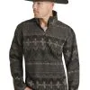 PANHANDLE Men's Rock & Roll Cowboy Berber Pullover #RRMO91RZWZ -Men's Plaid Shirt Sales cb4cea9e54556c52319db9ab7f43c0b5