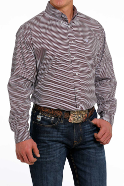 Men's Cinch Purple Button Down Shirt #MTW1105482 -Men's Plaid Shirt Sales cbaf553fabba17cfe7a15a03926bc676