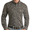 PANHANDLE Men's Rock & Roll Cowboy Button Down Shirt #RRMSODR0QK -Men's Plaid Shirt Sales cc3f12ec50400056c657e2955cb760b7