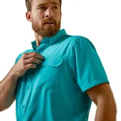 Men's Ariat VentTEK Outbound Fitted Button Down Shirt #10045036 9 Men's Ariat VentTEK Outbound Fitted Button Down Shirt #10045036 -Men's Plaid Shirt Sales ccc6aa05e6c0d110c13d62530d296293