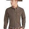 Men's Panhandle Button Down Shirt #PSMSODX085