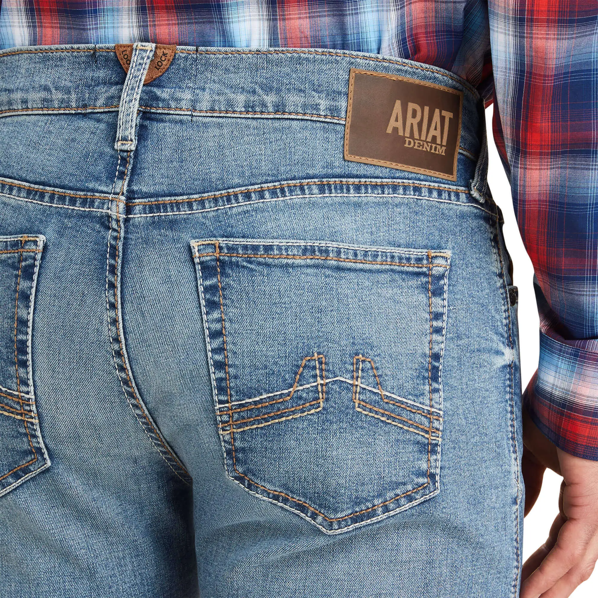 Men's Ariat M8 Modern Ramon Slim Leg Jean #10043184 8 Men's Ariat M8 Modern Ramon Slim Leg Jean #10043184 - Image 6