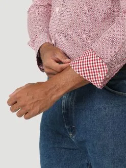 Men's Wrangler George Strait Button Down Shirt #112318998 -Men's Plaid Shirt Sales ce6232e95fd80c6263c5e79b258b61de