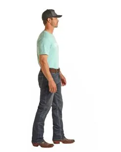 Men's Rock & Roll Cowboy Hooey Double Barrel Stackable Bootcut Jean #HYMDTBRZRZ -Men's Plaid Shirt Sales d144866562219faaa3627c4608ee2630