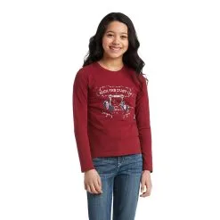 Girl's Ariat REAL Kick The Dust Up T-Shirt #10038069