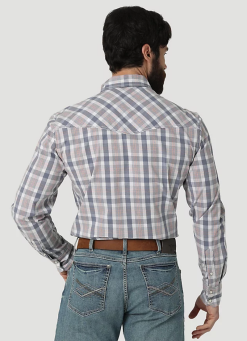 Men's Wrangler 20X Competition Advanced Comfort Snap Front Shirt #112317143 -Men's Plaid Shirt Sales d5722e722a70e8d7ed21e639dd63c7d5