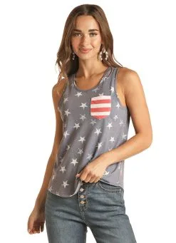 Women's Rock & Roll Cowgirl Tank #RRWT20RZLW