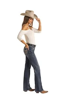Rock & Roll Denim Women's Rock & Roll Cowgirl Bootcut Jean #RRWD4MR0K3