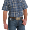 Men's Cinch Plaid Button Down #MTW1111419BLU -Men's Plaid Shirt Sales d8769606a26c75f4ea802e753b9637c6