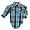 Infant Boy's Cowboy Hardware Romper #725467R-045-I -Men's Plaid Shirt Sales da34bccfc8d03b31fc16658dbf87f931