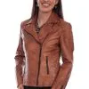 Wahmaker Women's Scully Leather Motorcycle Jacket #L87 -Men's Plaid Shirt Sales da6698f7dc34a27c10a86eaaa353c93d