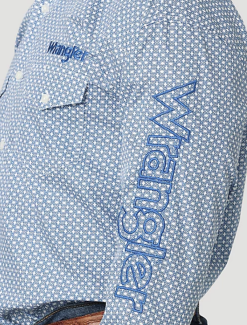 Men's Wrangler Logo Button Down Shirt #2314906 8 Men's Wrangler Logo Button Down Shirt #2314906 -Men's Plaid Shirt Sales daa512931d7d659228bbee44e01d4c73