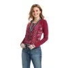 Women's Ariat REAL Printed Henley #10042299 -Men's Plaid Shirt Sales db65684c3834deac2de2964674eaea24