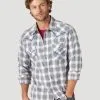 Men's Wrangler Rock 47 Snap Front Shirt #112318668 -Men's Plaid Shirt Sales dc3bddc10d19ca2ddab5af8aa7e6e83c