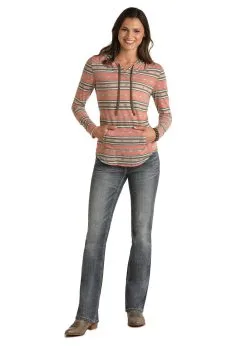 Rock & Roll Cowgirl Women's Panhandle Hoodie #L8H3469 -Men's Plaid Shirt Sales dcc9caabcc7b31466f018cce6820e477