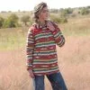 Women's Cinch Blanket Stripe Coat #CWJ7405001MUL -Men's Plaid Shirt Sales df75021ff2697f1a69458906946ac155