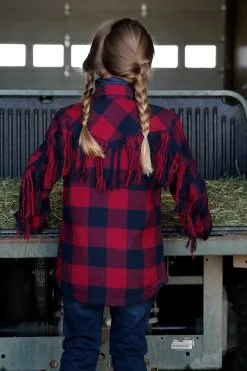 Cinch Girl's Cruel Girl Plaid Twill Shirt Jacket #CWJ8700001 -Men's Plaid Shirt Sales dfe835cb64a7cc0385439075410751e8