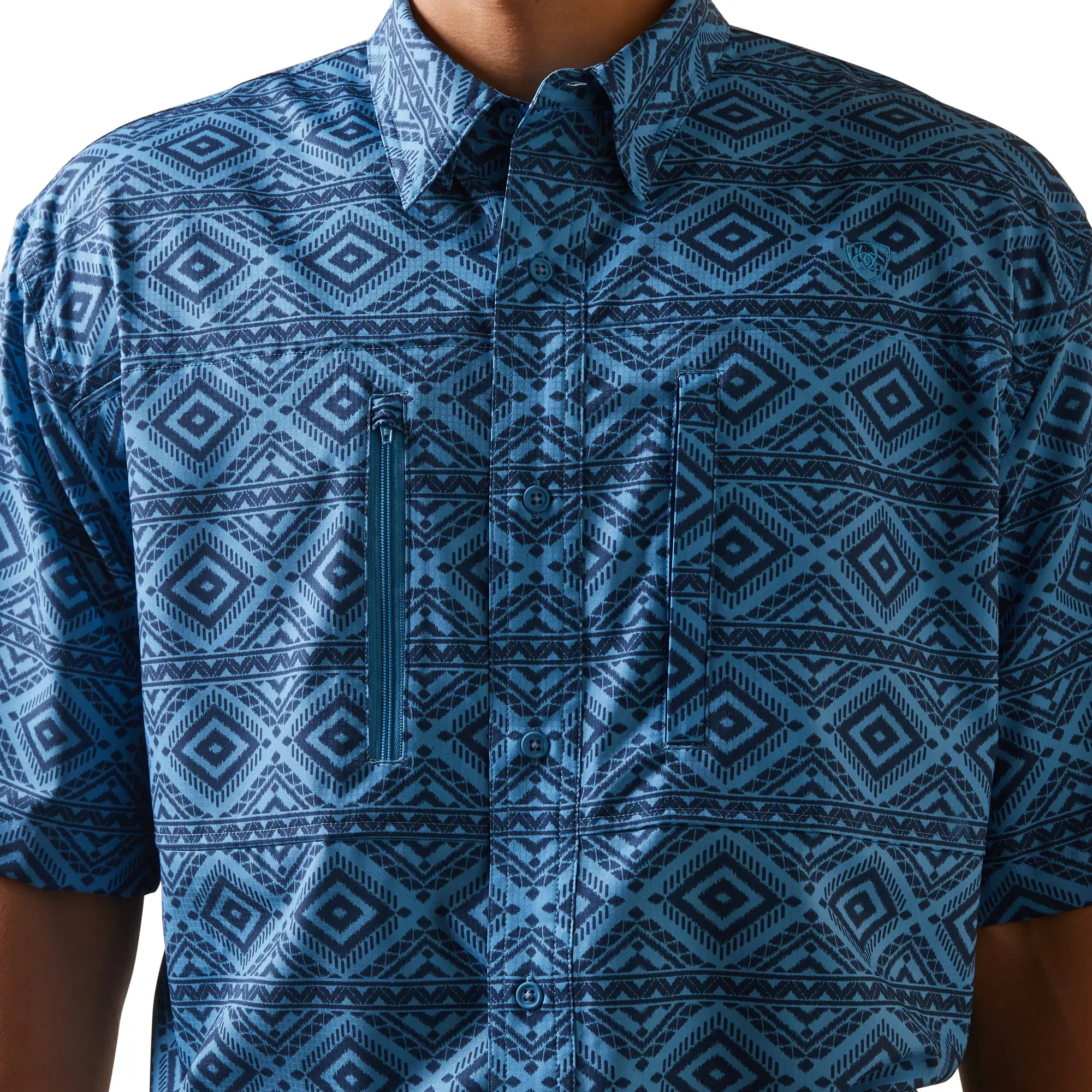 Men's Ariat VenTEK Button Down Shirt #10043512 5 Men's Ariat VenTEK Button Down Shirt #10043512 - Image 3