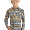 Boy's Rock & Roll Cowboy Snap Front Shirt #RRBSOSR0R2