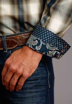 Men's Stetson Snap Front Shirt #11-001-0478-1061 -Men's Plaid Shirt Sales e296b05d6faf9eb755580fa927d374d6