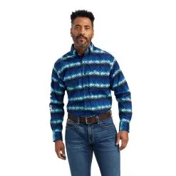 Men's Ariat Team Maison Button Down Shirt #10041782X (Big And Tall)