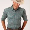 Roper Apparel Men's Roper Snap Front Shirt #03-002-0225-4010BU 1 Roper Apparel Men's Roper Snap Front Shirt #03-002-0225-4010BU -Men's Plaid Shirt Sales e32109d1275daec878c8767d652b8366