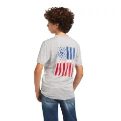 Boy's Ariat Charger Patriotic T-Shirt #10040637