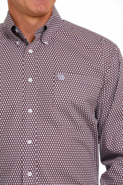 Men's Cinch Purple Button Down Shirt #MTW1105482 -Men's Plaid Shirt Sales e40b1be28b38c87beabf122e42cac1c0