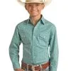 Boy's Rough Stock Snap Front Shirt #RSBSOSR0NB -Men's Plaid Shirt Sales e4e3f5d199e44980ed107d18b3437d0b