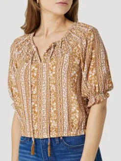 Women's Wrangler Smocked Blouse #112327317 -Men's Plaid Shirt Sales e56b87774d80251cdb60a8b6bd31517e