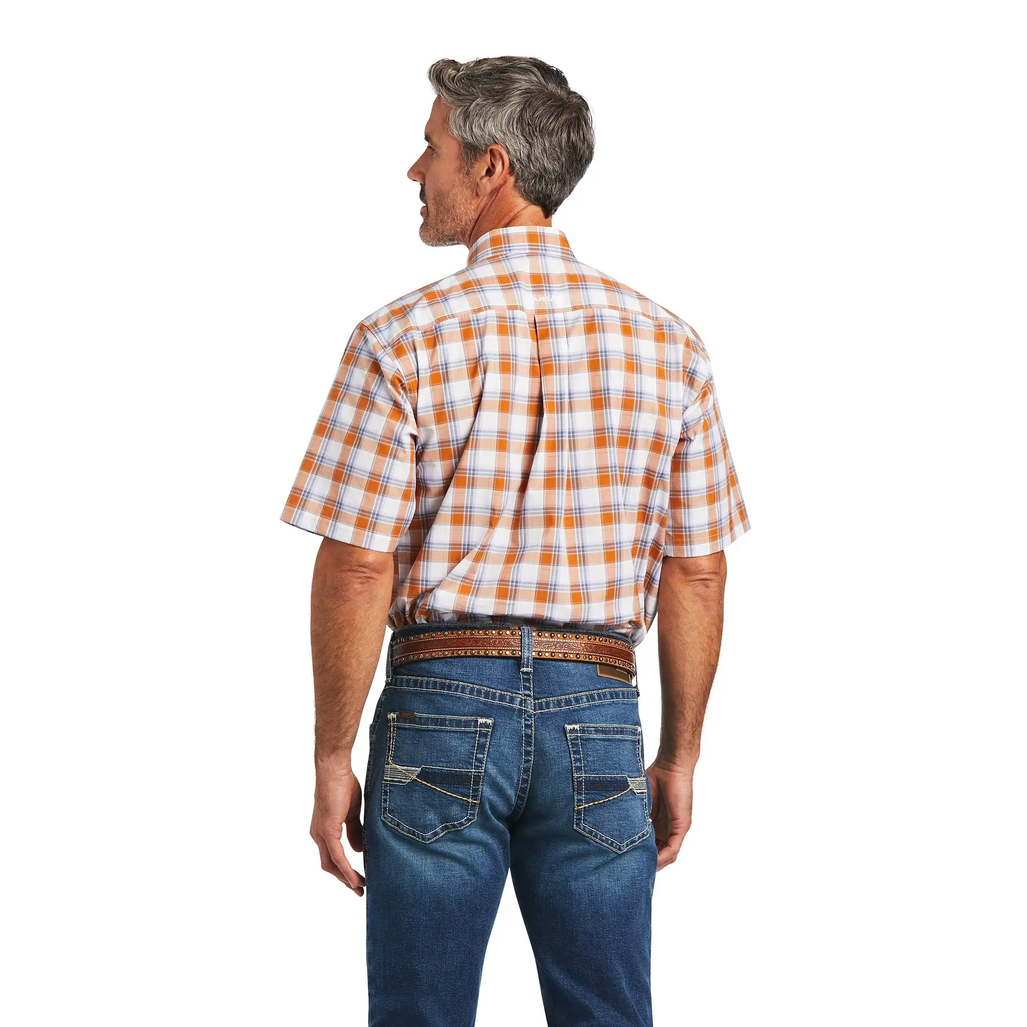 Men's Ariat Pro Series Bodhi Classic Fit Button Down Shirt #10040671 6 Men's Ariat Pro Series Bodhi Classic Fit Button Down Shirt #10040671 - Image 4