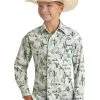 Boy's Rock & Roll Cowboy Snap Front Shirt #RRBSOSR0Q7 -Men's Plaid Shirt Sales e91a6640fb6a4453892474d53cf60e38