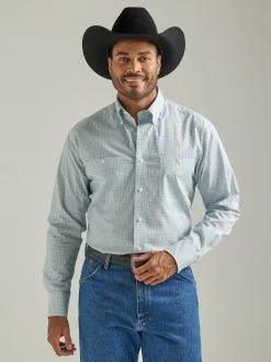 Men's Wrangler George Strait Button Down Shirt #112327837X