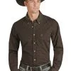 Men's Rock & Roll Cowboy Button Down Shirt #RRMSODR09H -Men's Plaid Shirt Sales e995a1807d982938aed8daba3fcd31cb