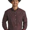 Men's Rough Stock Snap Front Shirt #RSMSODRYTE -Men's Plaid Shirt Sales e9cfae683b3710278eb85dab6f2aee20
