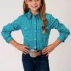 Roper Apparel Girl's Roper Snap Front Shirt #03-080-0225-4009 -Men's Plaid Shirt Sales ea1df3b0e564e09675a1ee259ec80a75