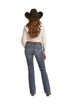 Rock & Roll Denim Women's Rock & Roll Cowgirl Bootcut Jean #RRWD4RRZPN -Men's Plaid Shirt Sales ea734f50a22aaa6167797e0fa0c92c6b