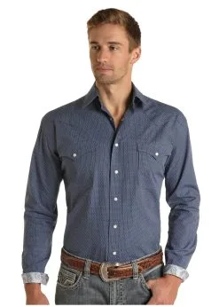Men’s Rough Stock Snap Front Shirt #RSMSOSX19F