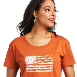 Women's Ariat Desert Flag T-Shirt #1003997 -Men's Plaid Shirt Sales ed8466d28adbc1fdd399f39de326f845