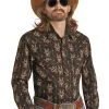 Men's Rock & Roll Cowboy Snap Front Shirt #RRMSOSRZ0K -Men's Plaid Shirt Sales edc172c403bd5c8cc7f44612a26ffe55