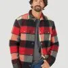 Men's Wrangler Lined Flannel Shirt Jacket #112318496 -Men's Plaid Shirt Sales efec44f328eed39caaa5b980bb5c5326