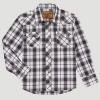 Boy's Wrangler Retro Snap Front Shirt #112317125 -Men's Plaid Shirt Sales f06b3b2e3733b9065ebc215afb4c160f