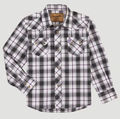 Boy's Wrangler Retro Snap Front Shirt #112317125