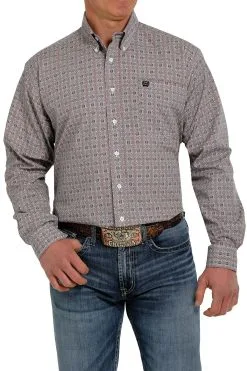 Men's Cinch Button Down Shirt #MTW1105353WHT -Men's Plaid Shirt Sales f0a8fd3f31dffaa74bed93d80e83b256