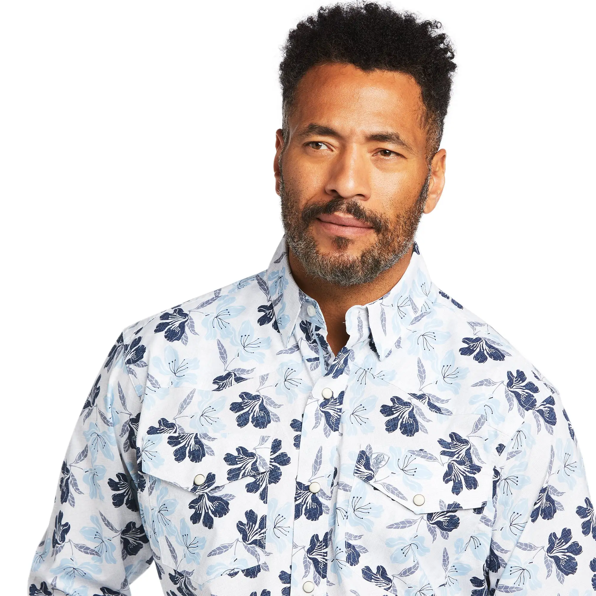 Men's Ariat Relentless Adamant Stretch Classic Fit Snap Front Shirt #10039318-C 4 Men's Ariat Relentless Adamant Stretch Classic Fit Snap Front Shirt #10039318-C - Image 2