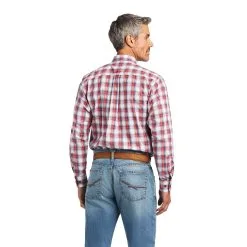 Men's Ariat Pro Series Findley Fitted Button Down Shirt #10040570 -Men's Plaid Shirt Sales f4902498c8749dccf656f012304ac5cf